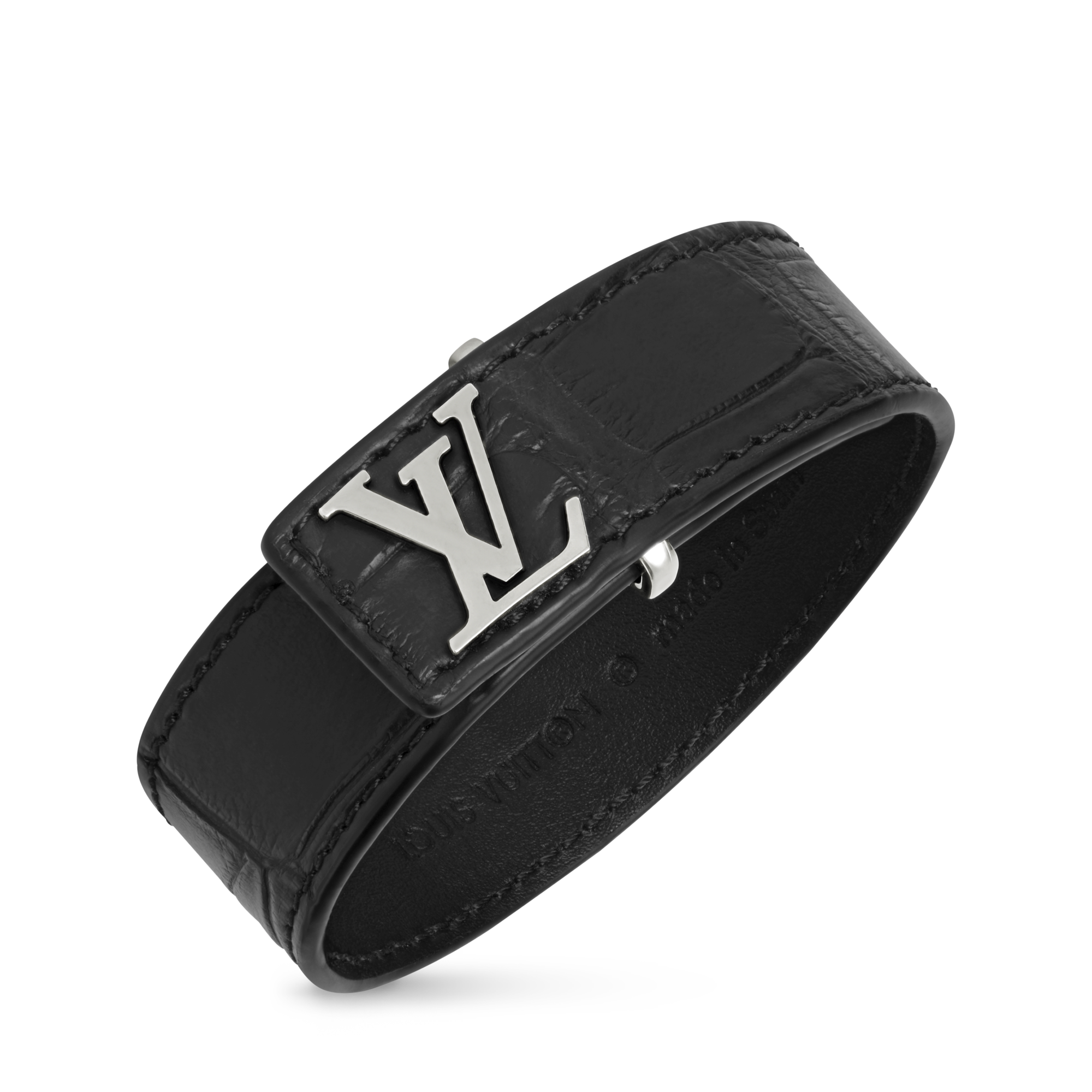LV Slim Crocodile Bracelet - Fashion Jewelry | LOUIS VUITTON